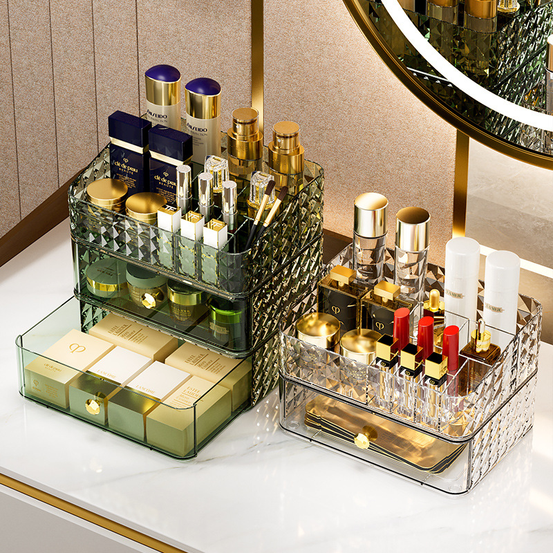 Luxury High End Skincare - Pudełko do przechowywania kosmetyków z wzorem
