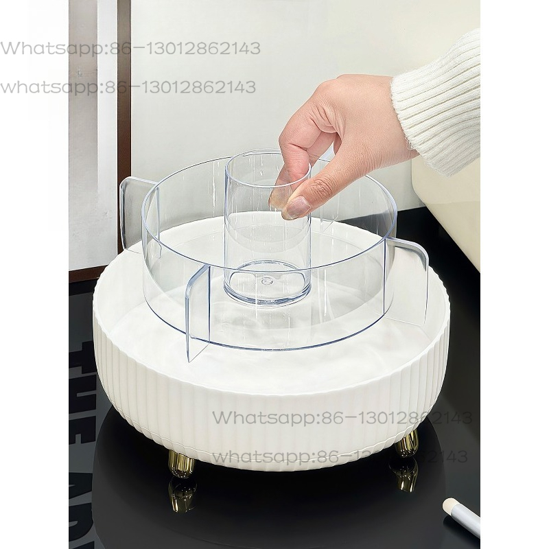 Luxury High End Skincare - Obrotowy organizer na kosmetyki, luksusowa toaletka