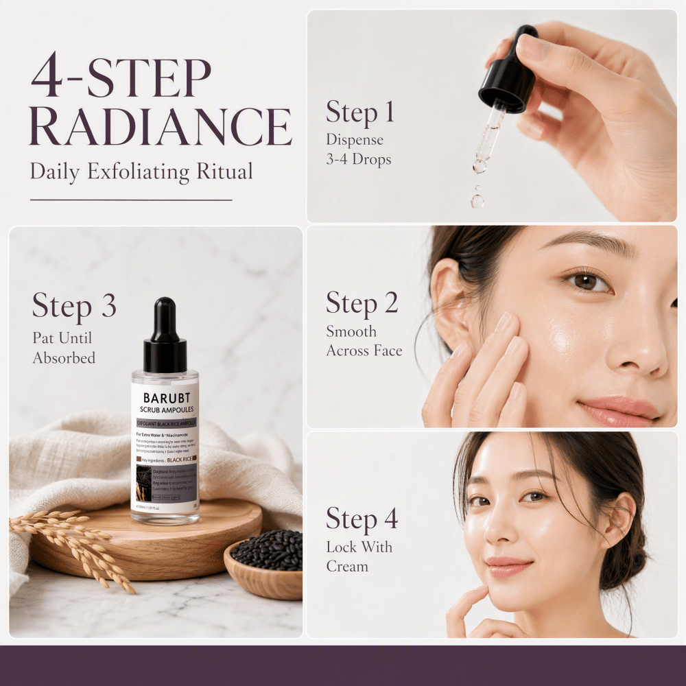 Peelingująca ampułka z czarnym – Luxury Skincare Daily recenzja i cena