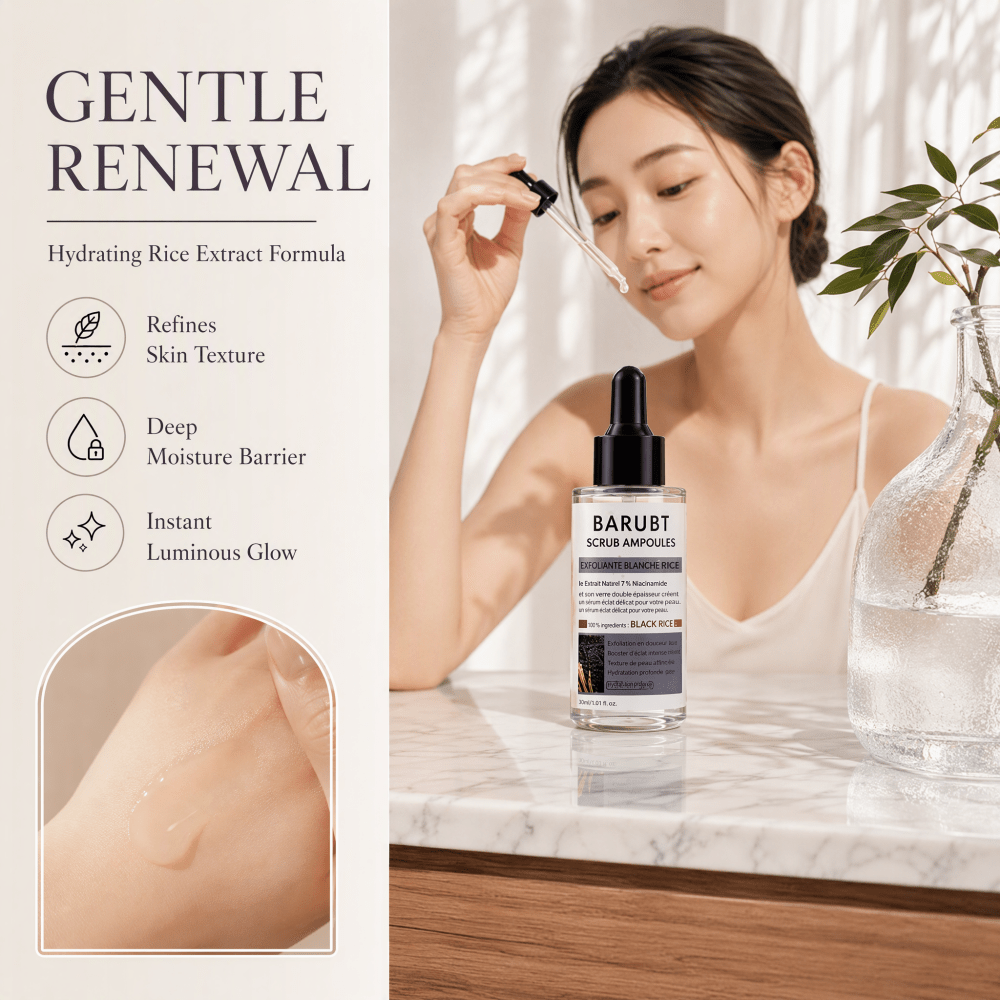 Peelingująca ampułka z czarnym – Luxury Skincare Daily recenzja i cena