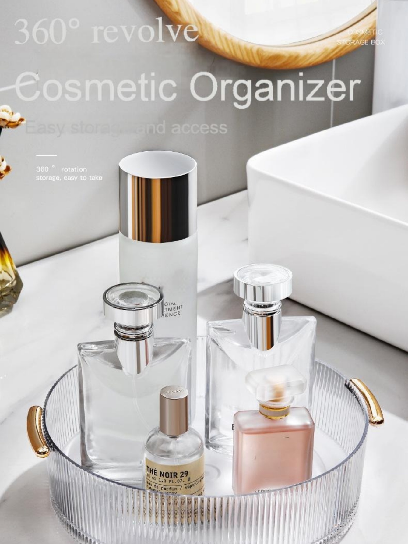 Przezroczysta, pionowa, prążko – Luxury Skincare Gifts recenzja i cena